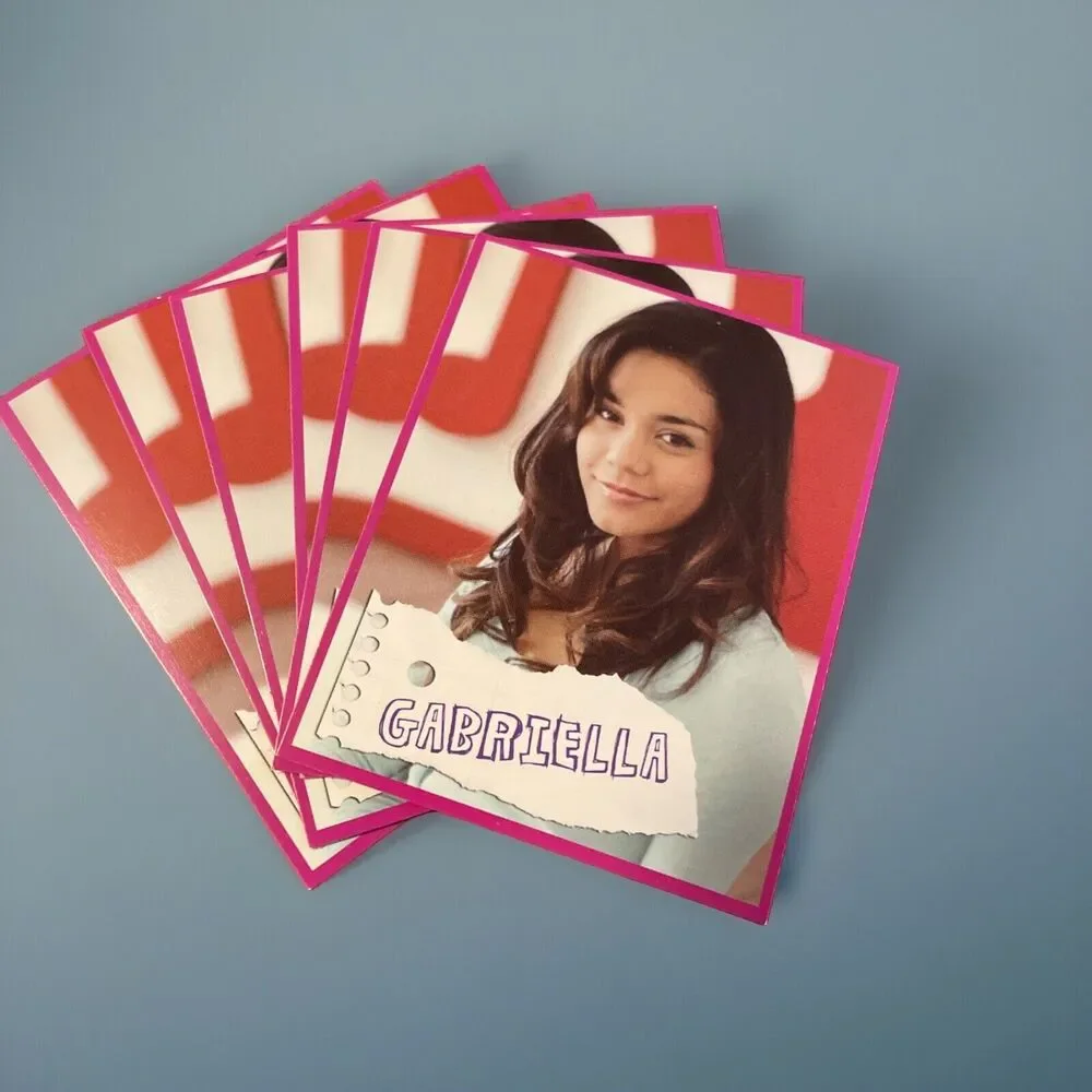 High School Musical Get Cha Head In The Game Replacement Cast Cards ONLY